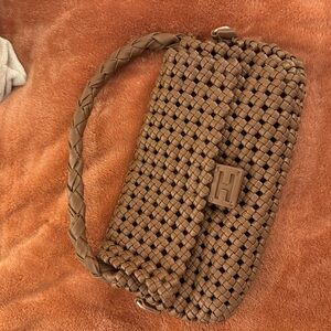 Woven bag brand new with strap vici collection